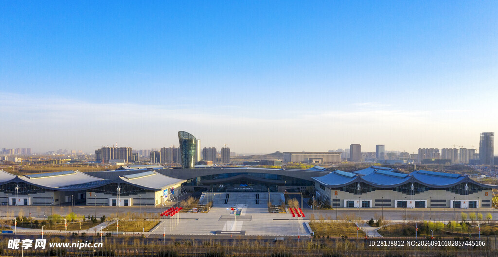 城市建筑全景风光