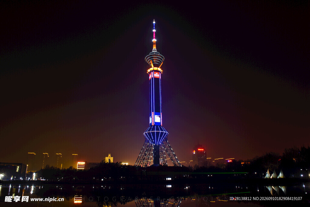 广州塔璀璨夜景