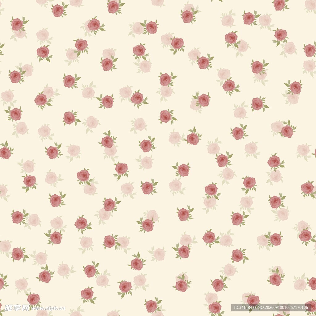 碎花图案背景纹理