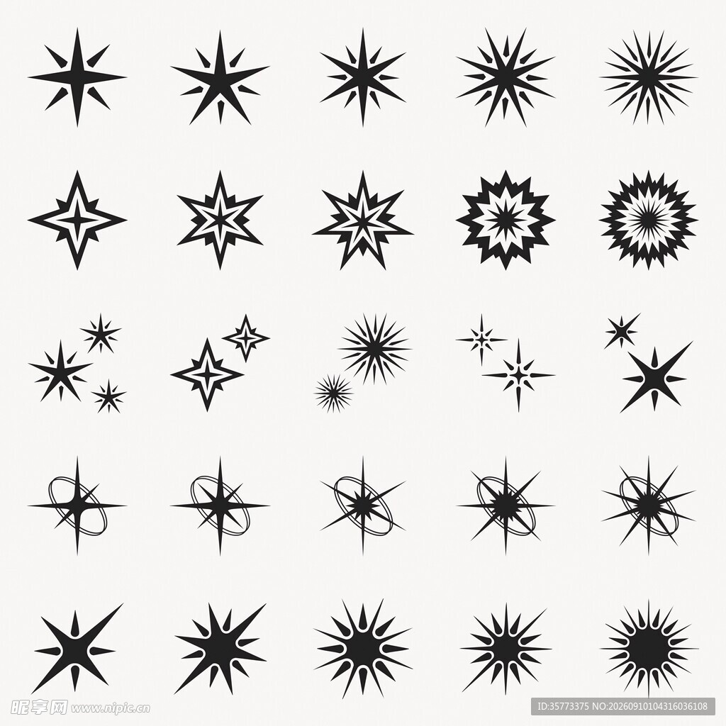 星光图案合集