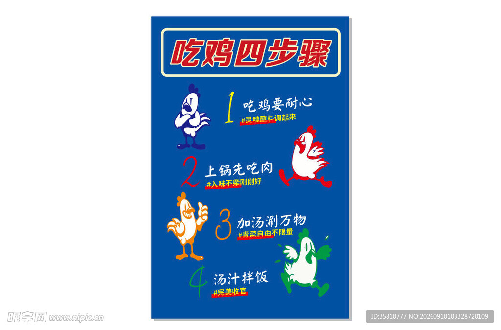 吃鸡四步骤