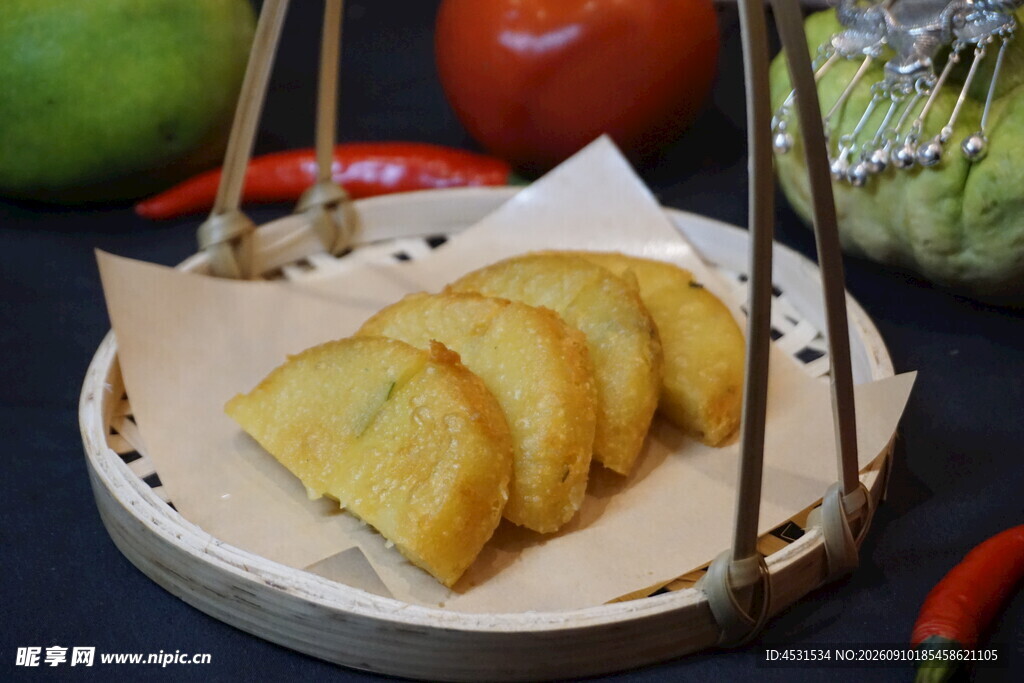 贵州特色小吃  南瓜饼