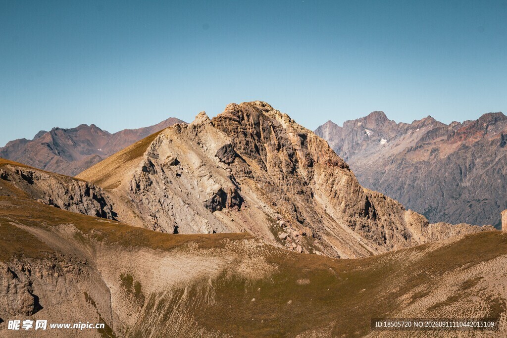 壮丽高山景观