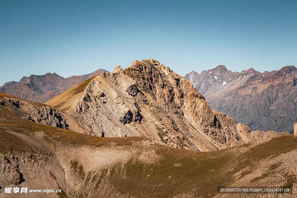 壮丽高山景观