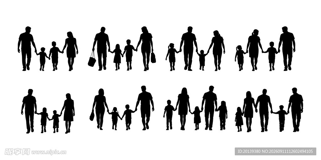 家庭剪影合集