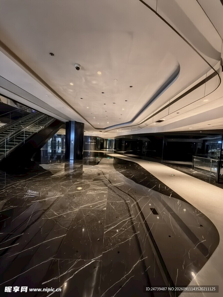 现代建筑丽泽SOHO室内