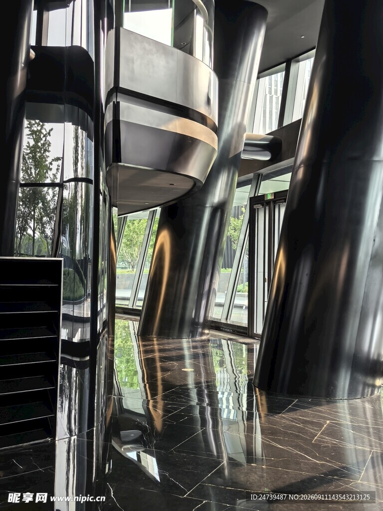 丽泽SOHO内部建筑