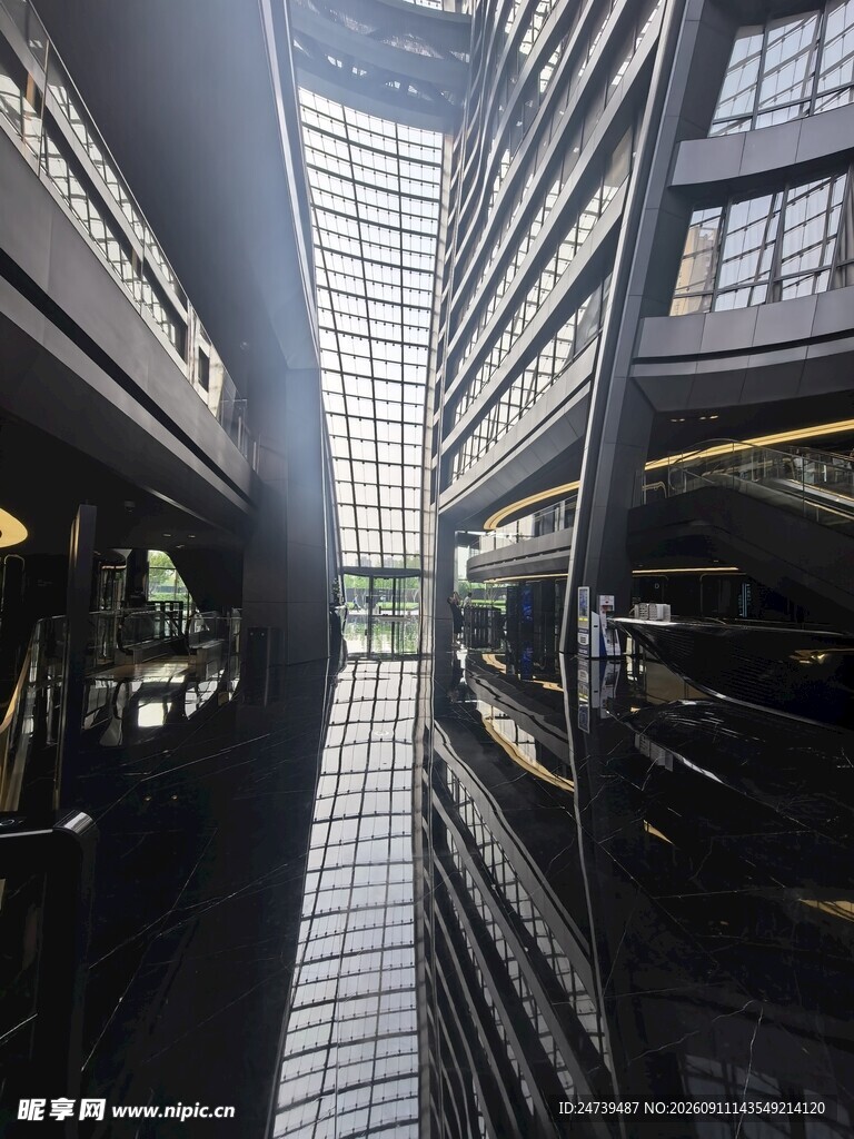 丽泽SOHO内部建筑