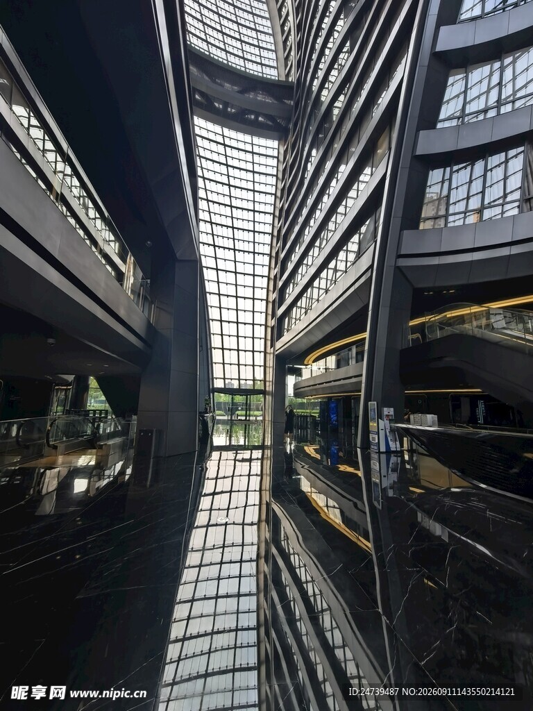 丽泽SOHO内部建筑