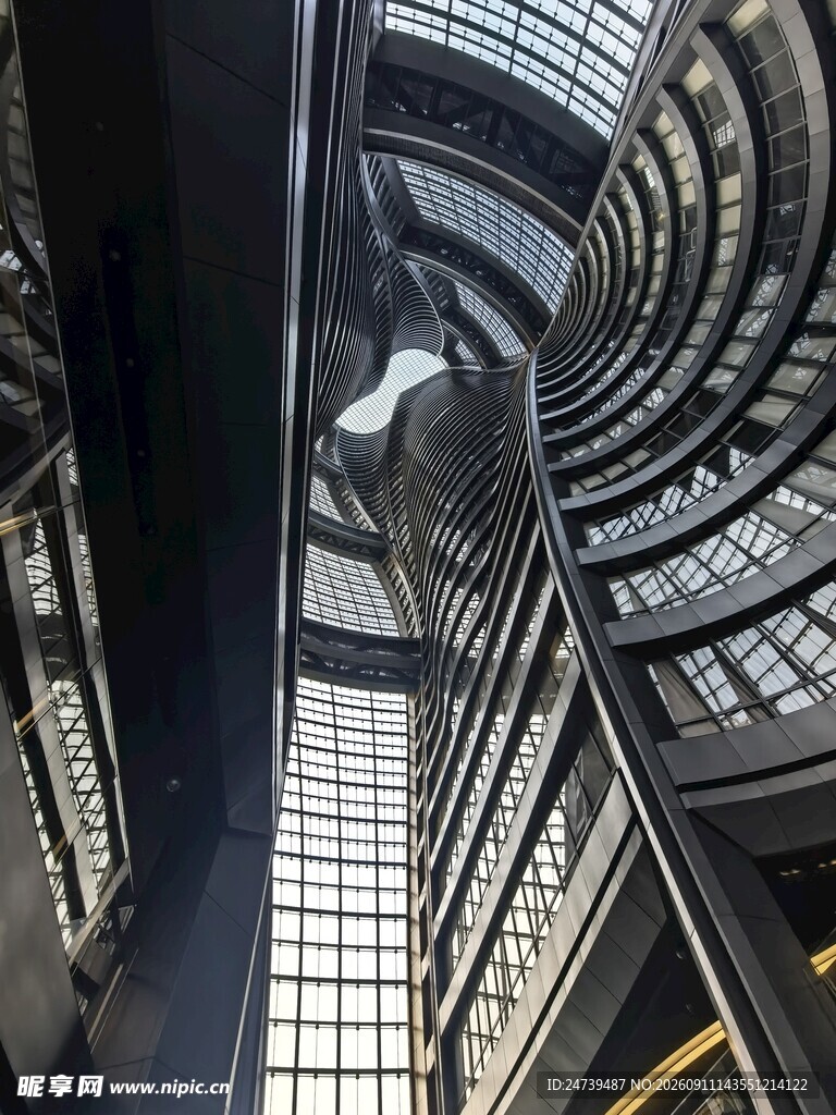 丽泽SOHO内部建筑