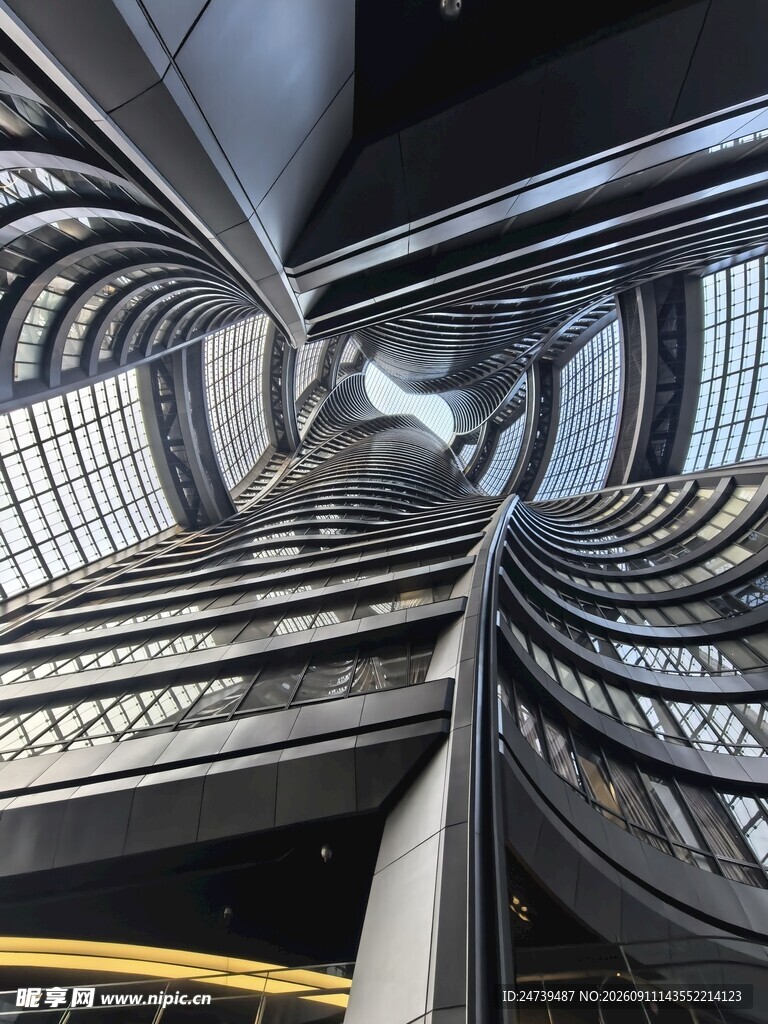 丽泽SOHO内部建筑
