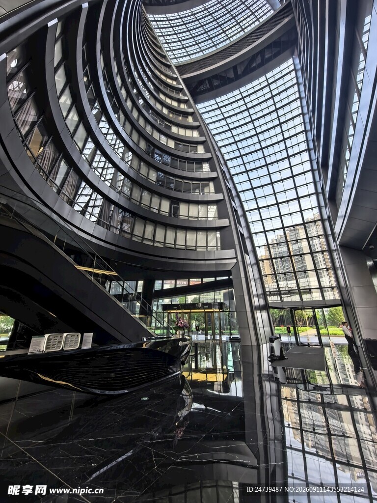 丽泽SOHO内部建筑