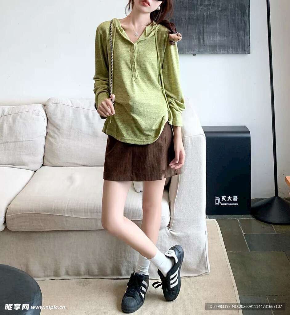 休闲的女孩