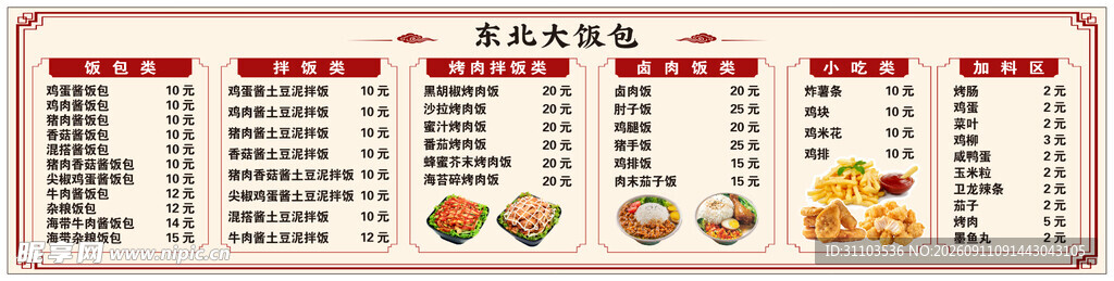 营养早餐搭配示例图