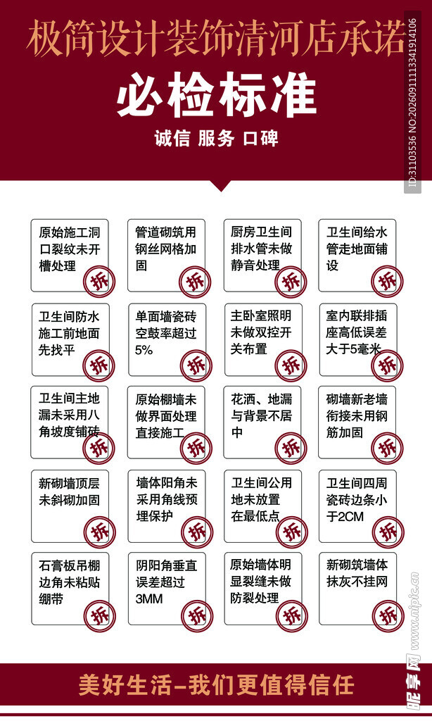 设计自检标准要点汇总