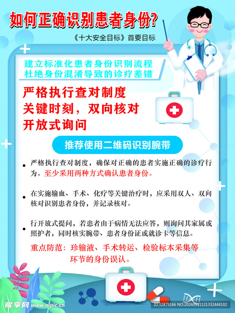 医疗知识科普宣传页展示