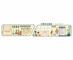 复古风校园文化长廊黑板报