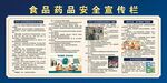食品药品安全宣传栏展示
