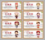 56个民族展板