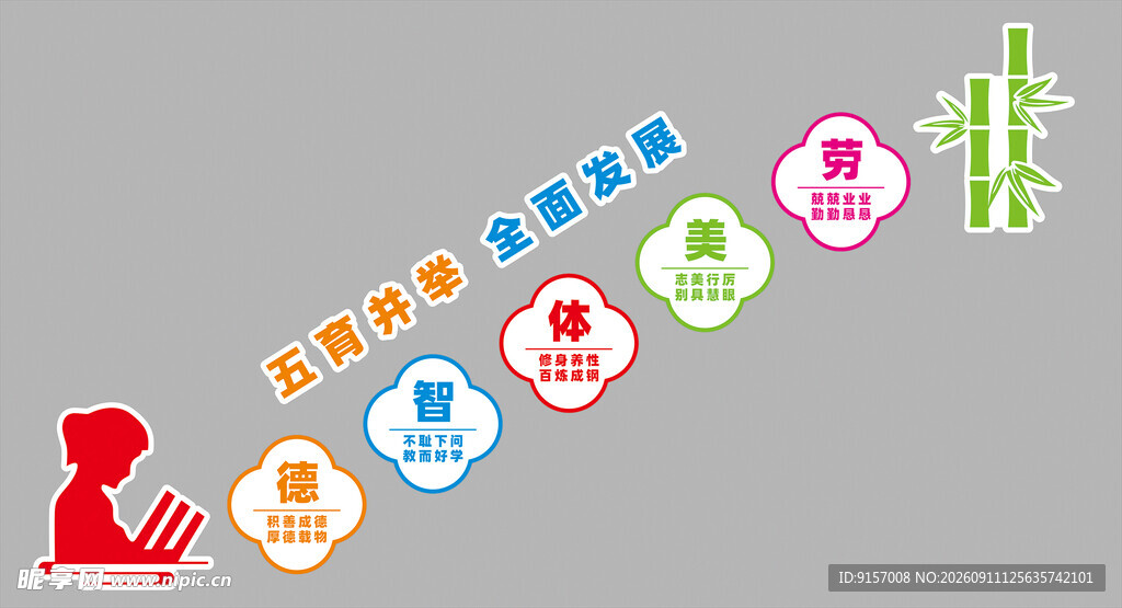德智体美