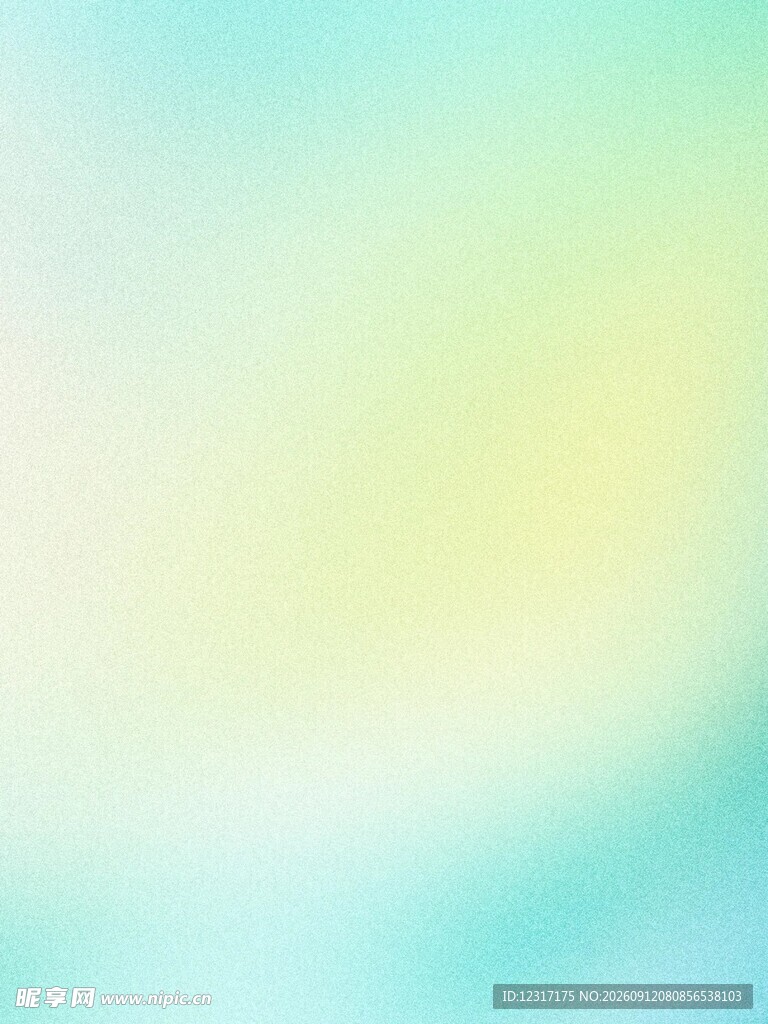 柔和渐变蓝绿黄背景图