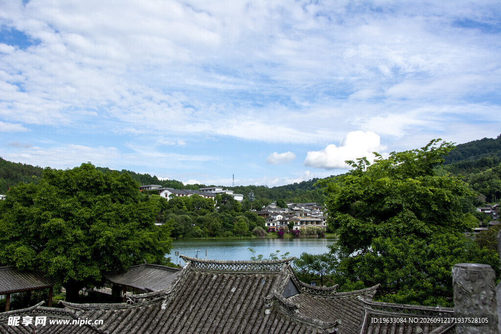古镇山水风景
