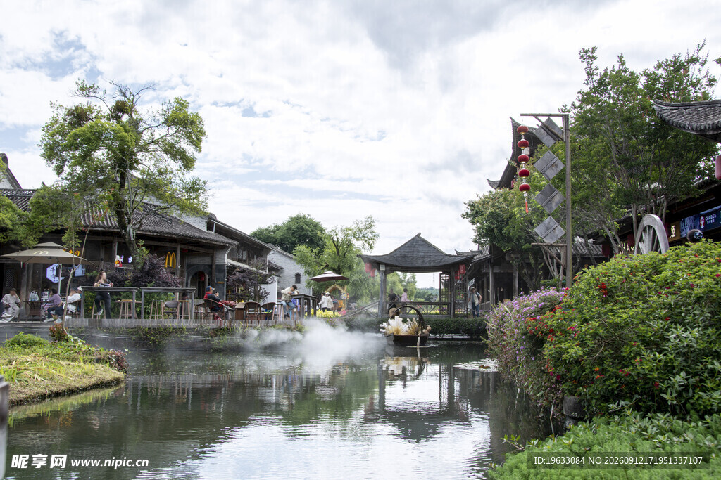 和顺古镇水景