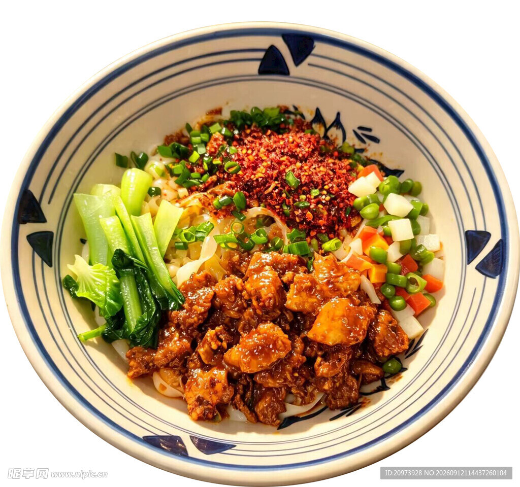 油泼肉臊子面