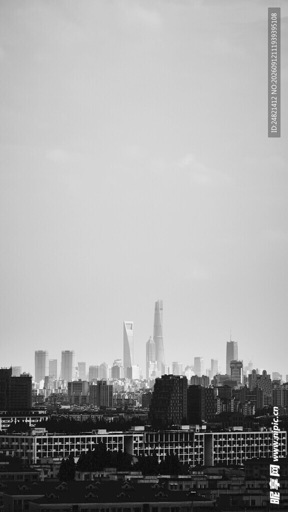 城市天际线景观