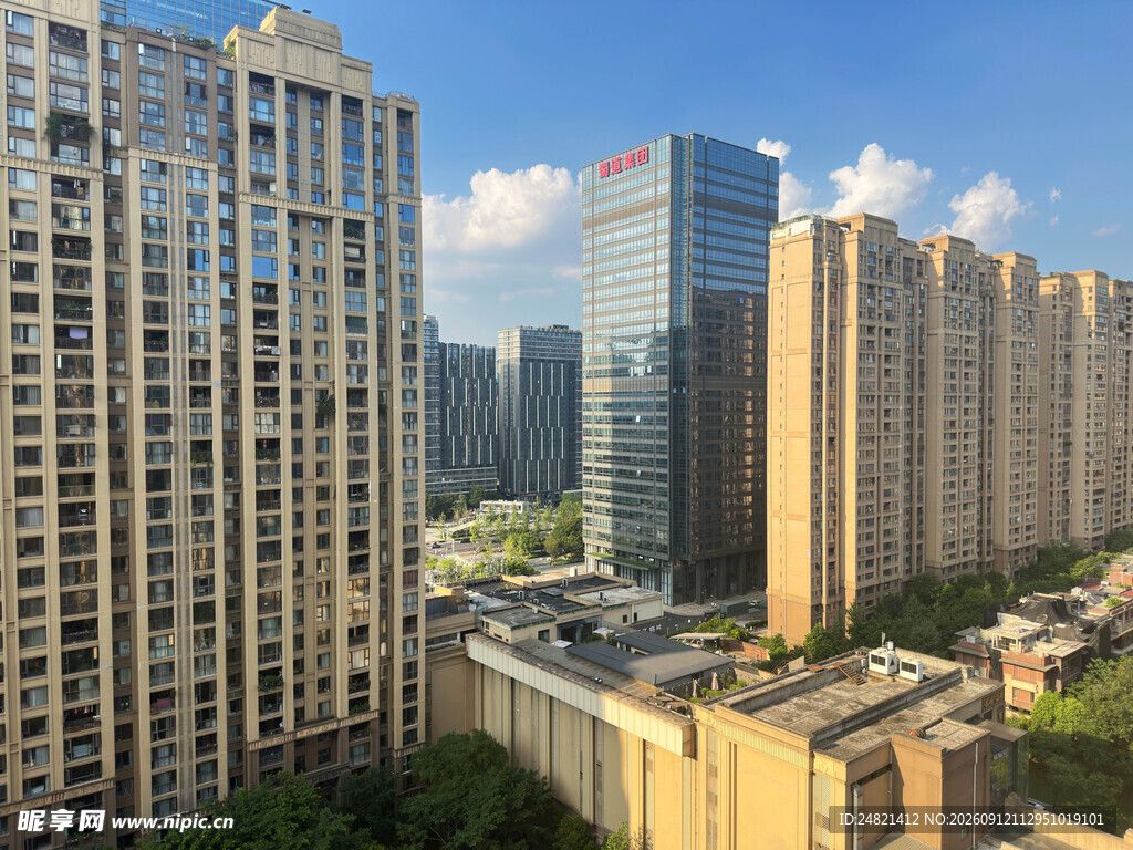 城市高楼景观