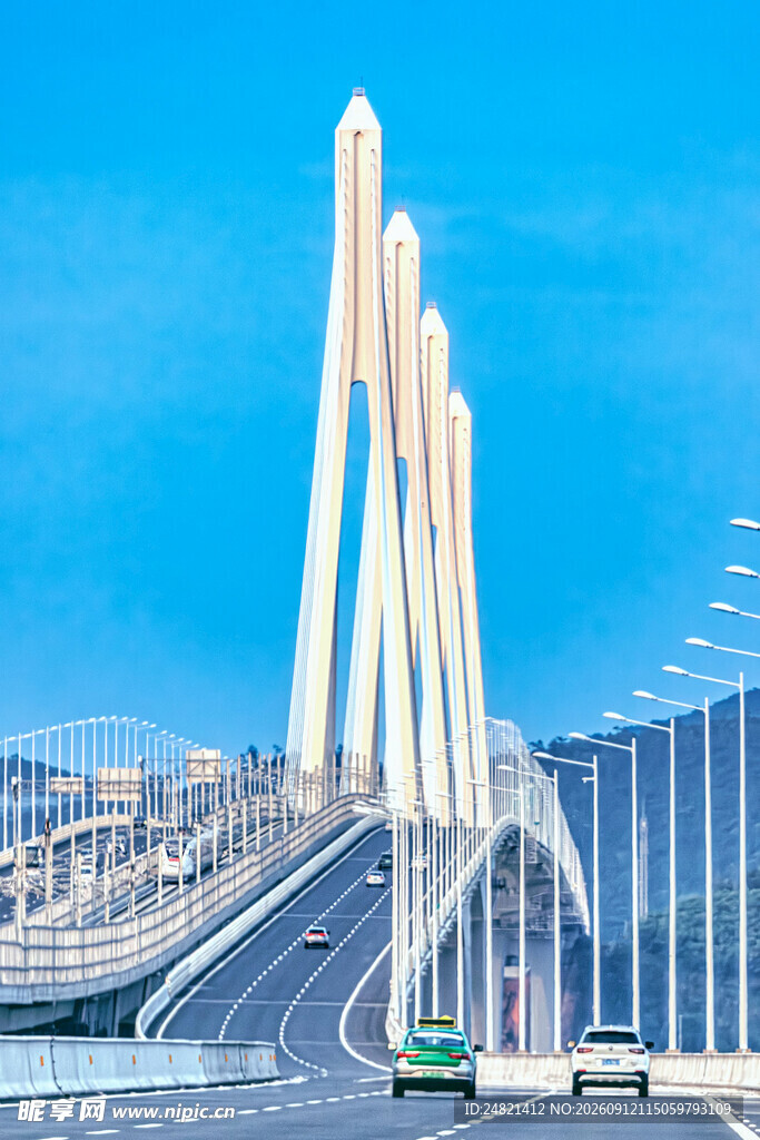 现代桥梁建筑景观