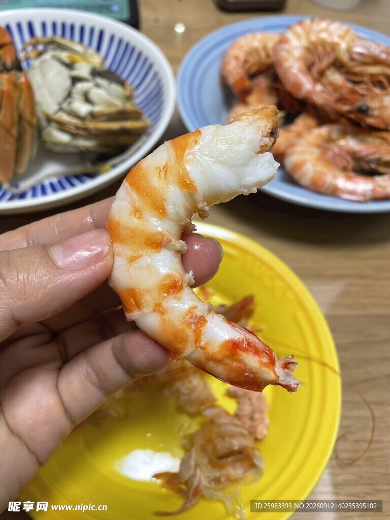 白灼大虾