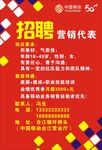 营销代表招聘启事