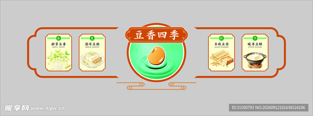 黄豆四季
