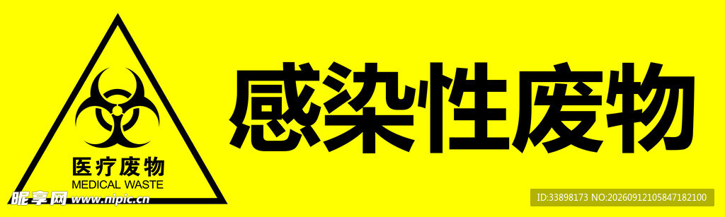 感染性废物警示标志