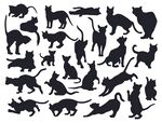 猫咪剪影合集