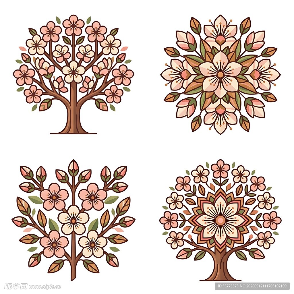 花卉纹样合集