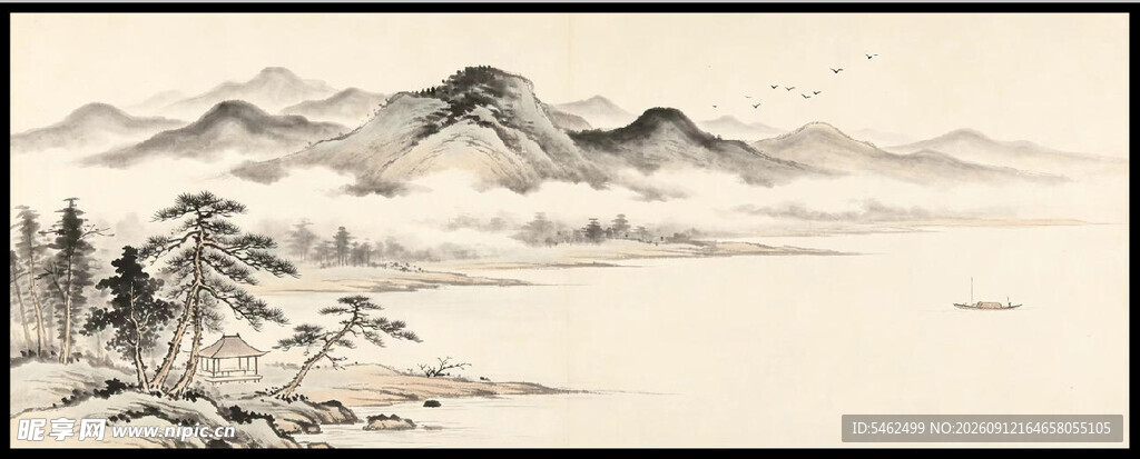 山水画