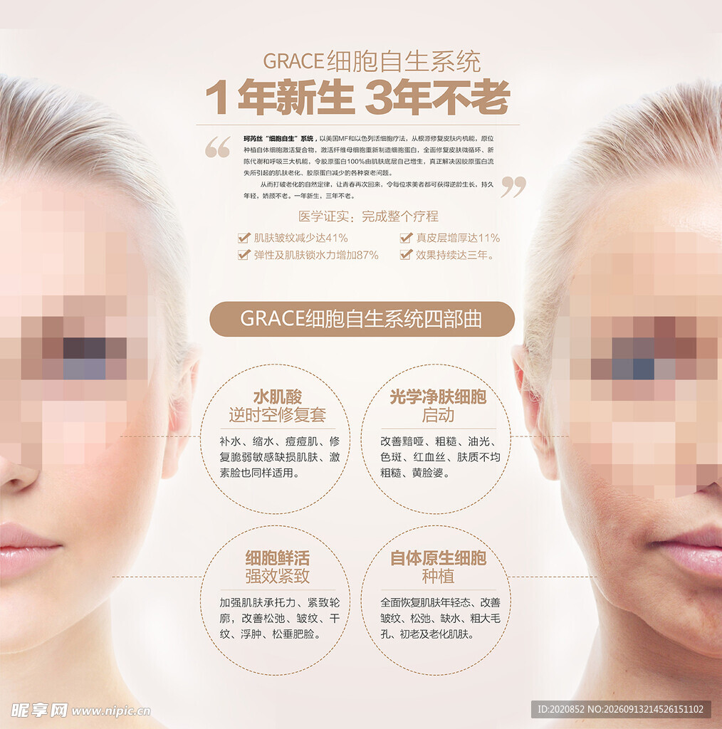 医美抗衰宣传
