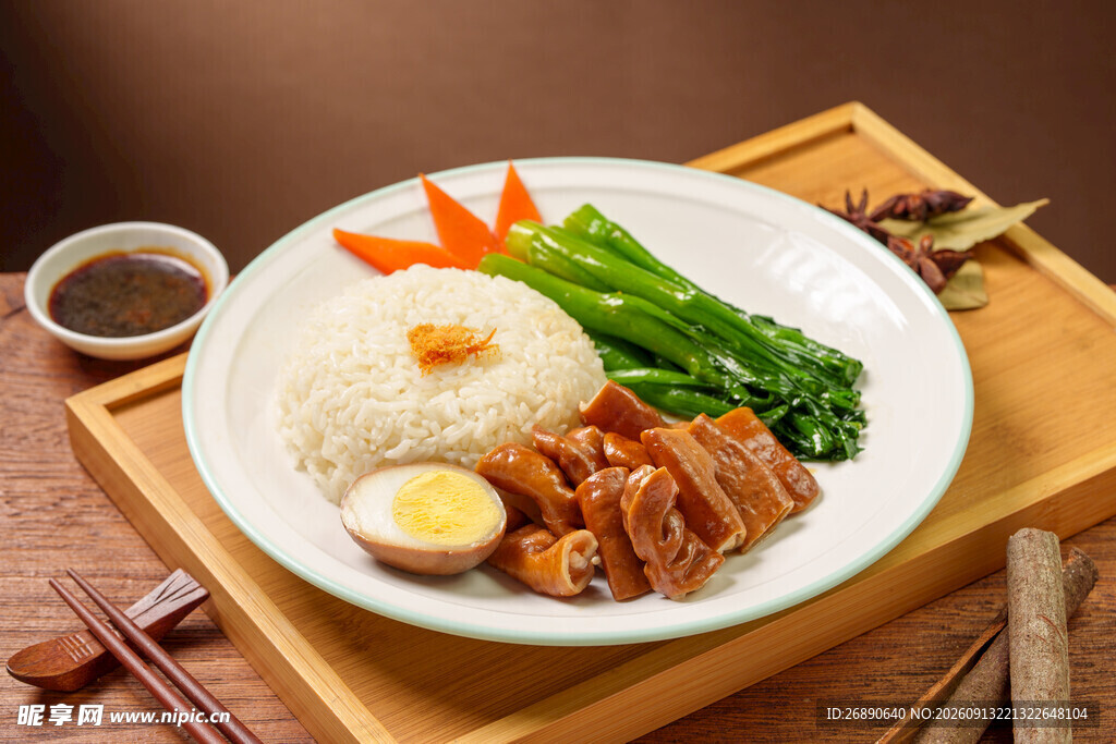 美味叉烧饭套餐