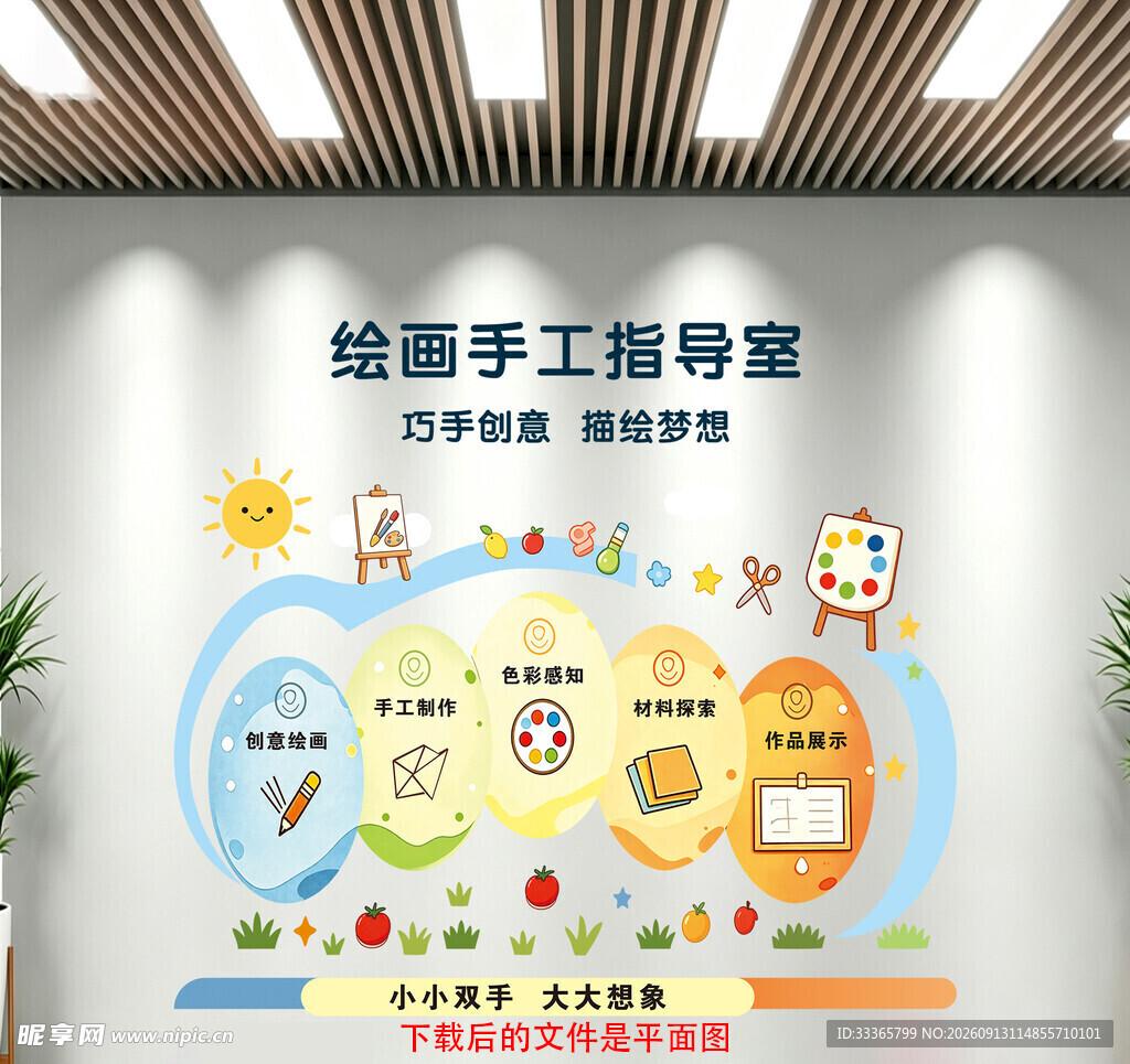 绘画手工指导室