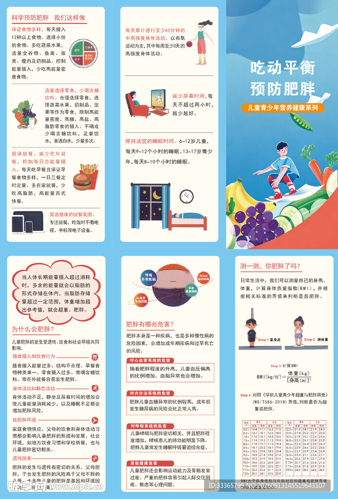 吃动平衡预防肥胖
