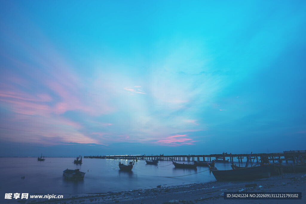 海边日落美景