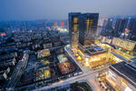 城市夜景繁华都市风貌