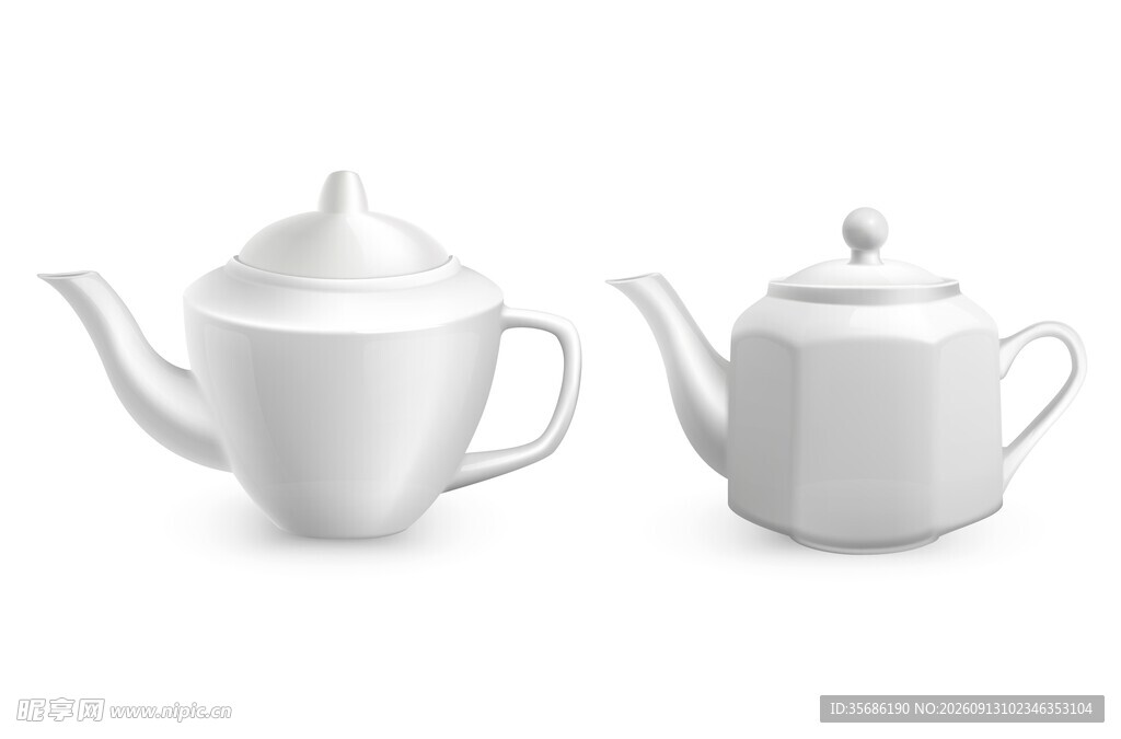 陶瓷茶壶素材