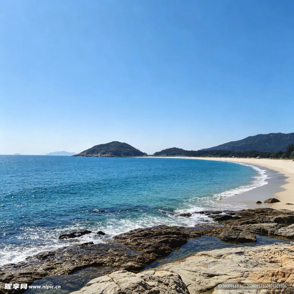 美丽海滨风光