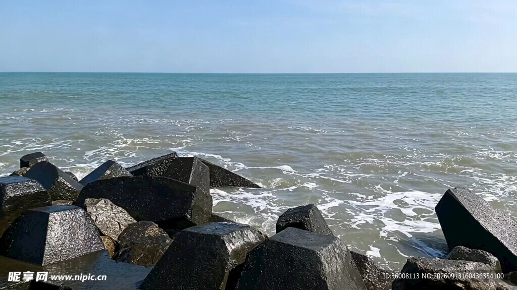 东海岸海景实拍图