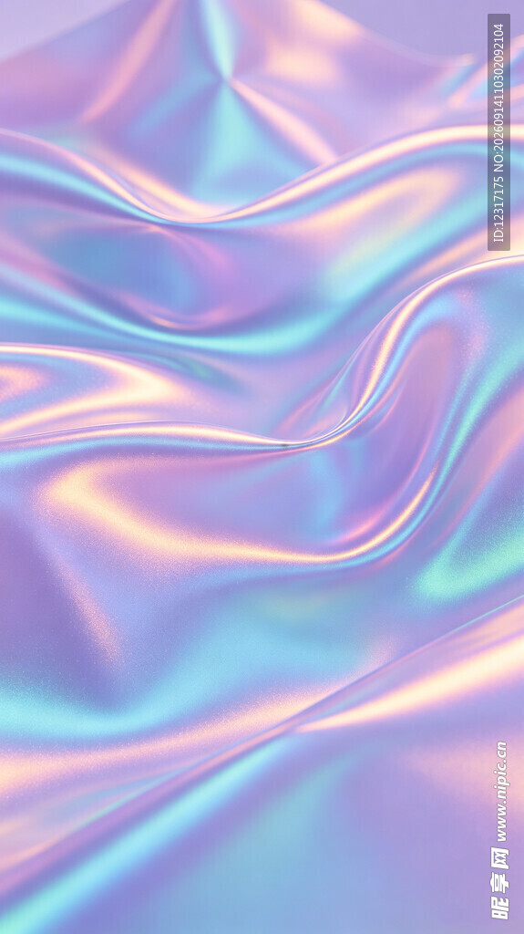 梦幻渐变丝绸纹理背景