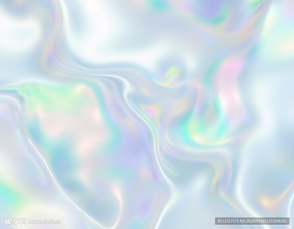 梦幻炫彩流体纹理背景