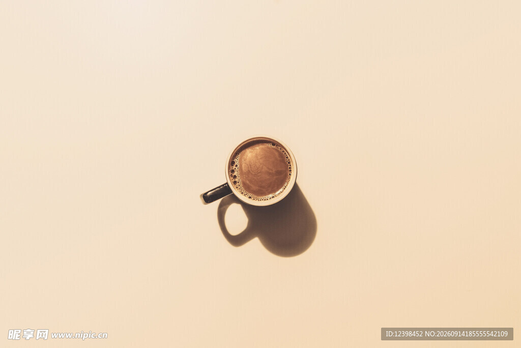 简约风咖啡杯特写
